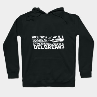 Delorean Time Machine Hoodie